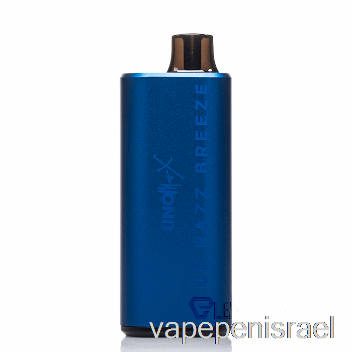 חד פעמי Vape Israel Uno Mas X 10k חד פעמי Blue Razz Breeze